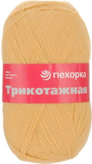 Пряжа для вязания Пехорка "Трикотажная", цвет: крокус (74), 780 м, 100 г, 5 шт