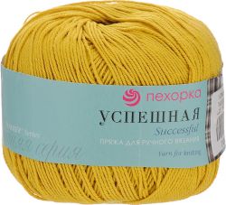 Пряжа для вязания Пехорка "Успешная", цвет: крокус (74), 220 м, 50 г, 10 шт