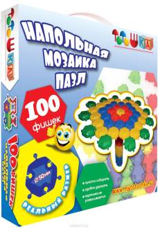 Тотошка Мозаика напольная 100 элементов