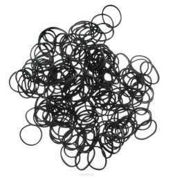 Rainbow Loom Набор резиночек Black 600 шт