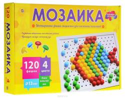 Рыжий Кот Мозаика 120 фишек М-0284
