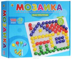 Рыжий Кот Мозаика 100 фишек М-0104