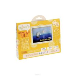 Картина шерстью Toyzy "Корабль в море", 29,7 см х 21 см. TZ-P017