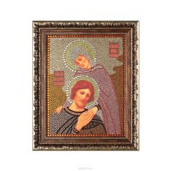 Алмазная мозаика Преобрана "Петр и Феврония", 28 х 22 см