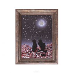 Алмазная мозаика Преобрана "Созвездия", 28 х 38 см. 0114