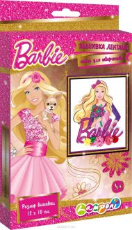 Barbie Набор для вышивания лентами