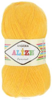 Пряжа для вязания Alize "Angora Special", цвет: желтый (216), 550 м, 100 г, 5 шт