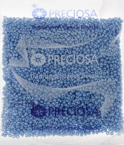 Бисер Preciosa "Ассорти", непрозрачный, глянцевый, цвет: ярко-голубой (04), 10/0, 50 г