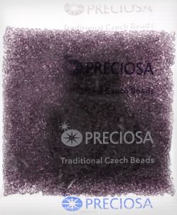 Бисер Preciosa "Ассорти", прозрачный, цвет: фиолетовый (13), 10/0, 50 г