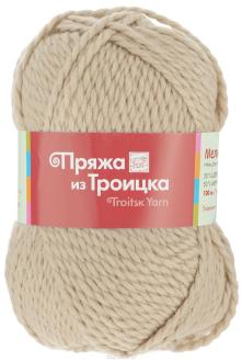 Пряжа для вязания "Мелодия", цвет: суровый лен (0556), 100 м, 100 г, 10 шт