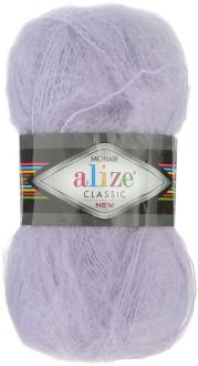 Пряжа для вязания Alize "Mohair Classik New", цвет: лиловый (146), 200 м, 100 г, 5 шт