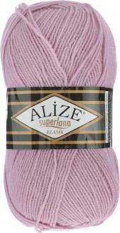 Пряжа для вязания Alize "Superlana Klasik", цвет: розовый (295), 280 м, 100 г, 5 шт