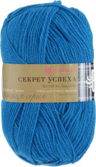 Пряжа для вязания Пехорка "Секрет успеха", цвет: морская волна (14), 250 м, 100 г, 10 шт