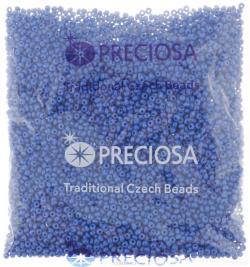 Бисер Preciosa "Ассорти", матовый, цвет: синий (31), 10/0, 50 г. 163142