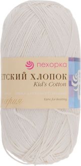 Пряжа для вязания Пехорка "Детский хлопок", цвет: суровый (166), 330 м, 100 г, 5 шт