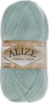 Пряжа для вязания Alize "Angora Gold", цвет: светло-бирюзовый (515), 550 м, 100 г, 5 шт