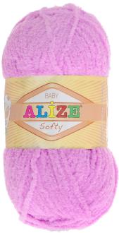 Пряжа для вязания Alize "Softy", цвет: сиреневый (672), 115 м, 50 г, 5 шт