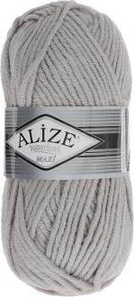 Пряжа для вязания Alize "Superlana Maxi", цвет: пепельный (652), 100 м, 100 г, 5 шт