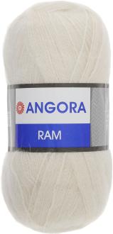 Пряжа для вязания YarnArt "Angora Ram", цвет: белый жемчуг (320), 500 м, 100 г, 5 шт