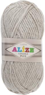 Пряжа для вязания Alize "LanaGold Plus", цвет: серо-бежевый (152), 140 м, 100 г, 5 шт