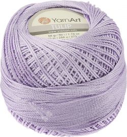 Пряжа для вязания YarnArt "Tulip", цвет: сиреневый (413), 250 м, 50 г, 6 шт