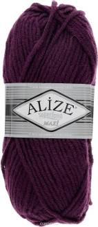 Пряжа для вязания Alize "Superlana Maxi", цвет: фиолетовый (111), 100 м, 100 г, 5 шт