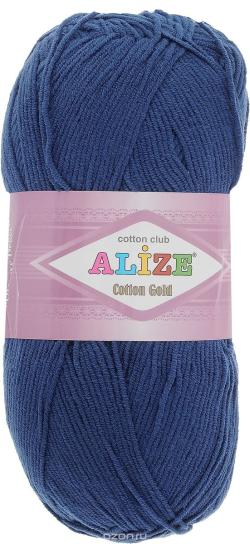 Пряжа для вязания Alize "Cotton Gold", цвет: джинсовый (279), 330 м, 100 г, 5 шт