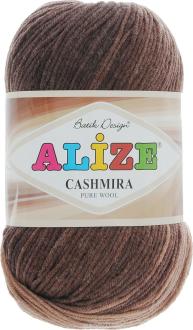 Пряжа для вязания Alize "Cashmira Batik", цвет: бежевый, коричневый, бурый (3127), 300 м, 100 г, 5 шт