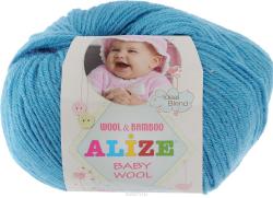 Пряжа для вязания Alize "Baby Wool", цвет: морская волна (245), 175 м, 50 г, 10 шт