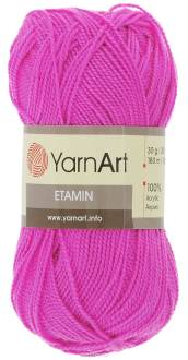 Пряжа для вязания YarnArt "Etamin", цвет: фуксия (437), 180 м, 30 г, 10 шт
