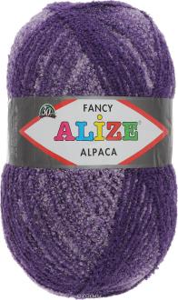 Пряжа для вязания Alize "Rainbow Alpaca Fancy", цвет: фиолетовый (1306), 875 м, 350 г