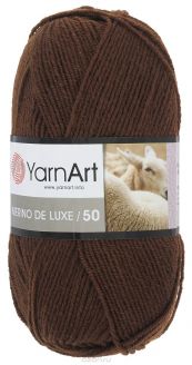 Пряжа для вязания YarnArt "Merino de Luxe", цвет: коричневый (3067), 280 м, 100 г, 5 шт