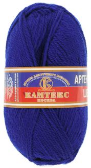 Пряжа для вязания Камтекс "Аргентинская шерсть", цвет: василек (019), 200 м, 100 г, 10 шт