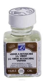 Лак ретушный "Lefranc & Bourgeois", Vibert, 75 мл. LF300056