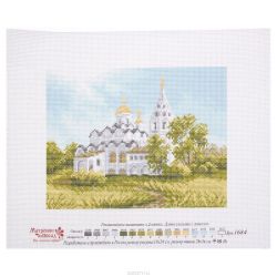 Рисунок на канве Матренин Посад "Белая церковь", 28 х 34 см