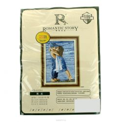 Набор для вышивания крестом Romantic Story "Дети", 38 x 52 см