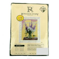 Набор для вышивания крестом Romantic Story "Букет с лилиями", 57 x 73 см