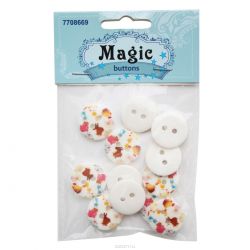 Пуговицы декоративные "Magic Buttons", 12 шт. 7708669