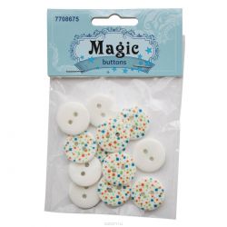 Пуговицы декоративные "Magic Buttons", 12 шт. 7708675