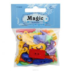 Пуговицы декоративные Magic Buttons "Школа. Радуга", 30 г