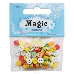 Пуговицы декоративные Magic Buttons "Круг", 5 г