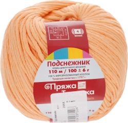 Пряжа для вязания "Подснежник", цвет: персик (2866), 110 м, 100 г, 10 шт