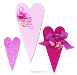 Нож для вырубки Sizzix "Bigz Die. Старомодные сердца"