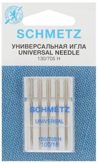 Набор универсальных игл "Schmetz", №100, 5 шт