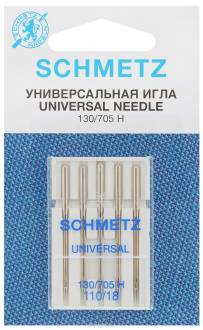Набор универсальных игл "Schmetz", №110, 5 шт
