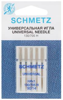 Набор универсальных игл "Schmetz", №90, 5 шт