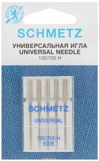 Набор универсальных игл "Schmetz", №60, 5 шт