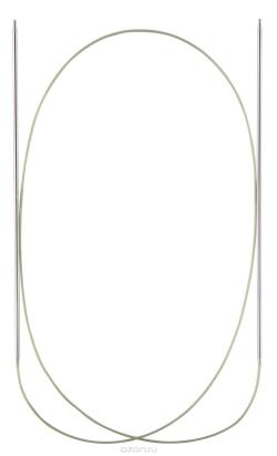 ADDI Спицы, круговые, супергладкие, никель, №1.5, 150 см