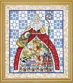 Набор для вышивания Design Works "12 дней Рождества", 35 x 40 см