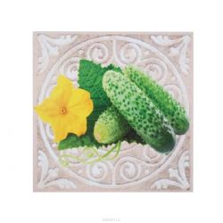 Набор для создания картины Магия хобби "Огурчики", в технике папертоль